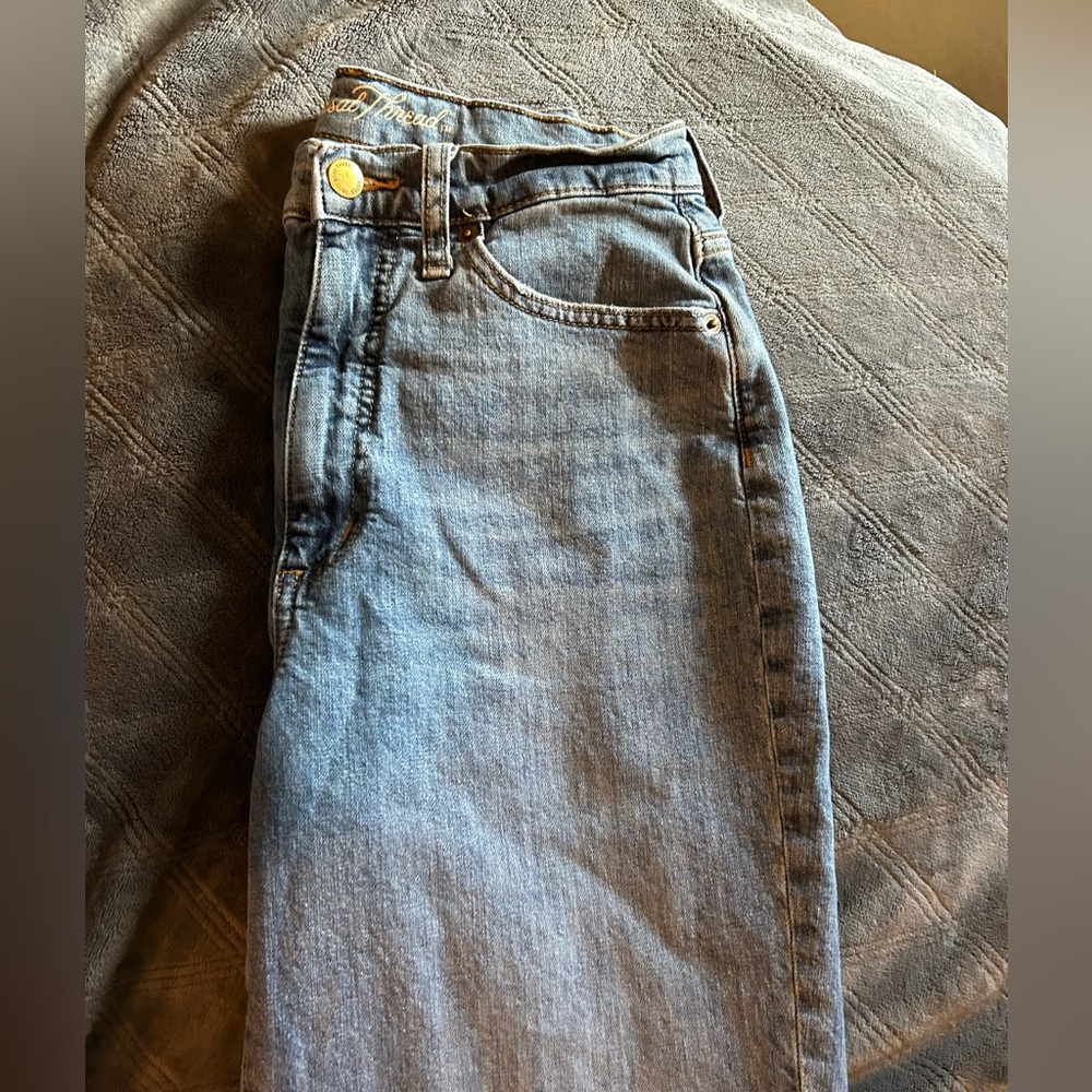 Vintage straight universal thread denim jeans